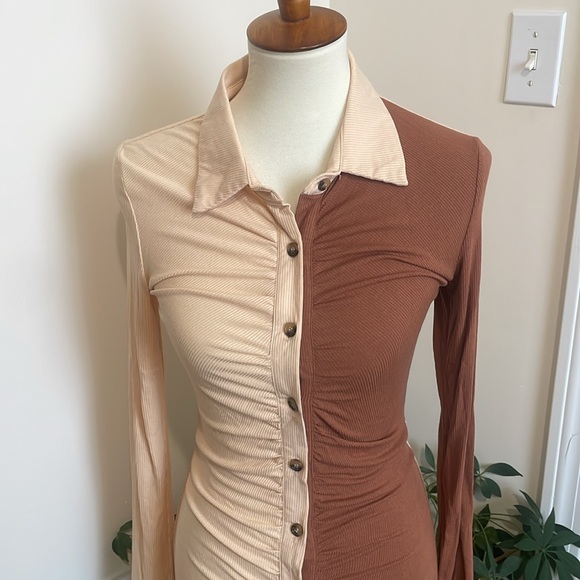 Button Down Dress - Picture 2 of 4